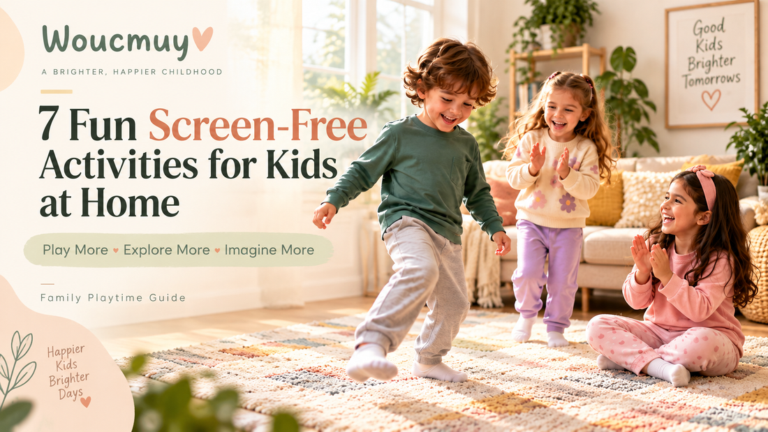 7 Fun Screen-Free Activities for Kids at Home | Woucmuy