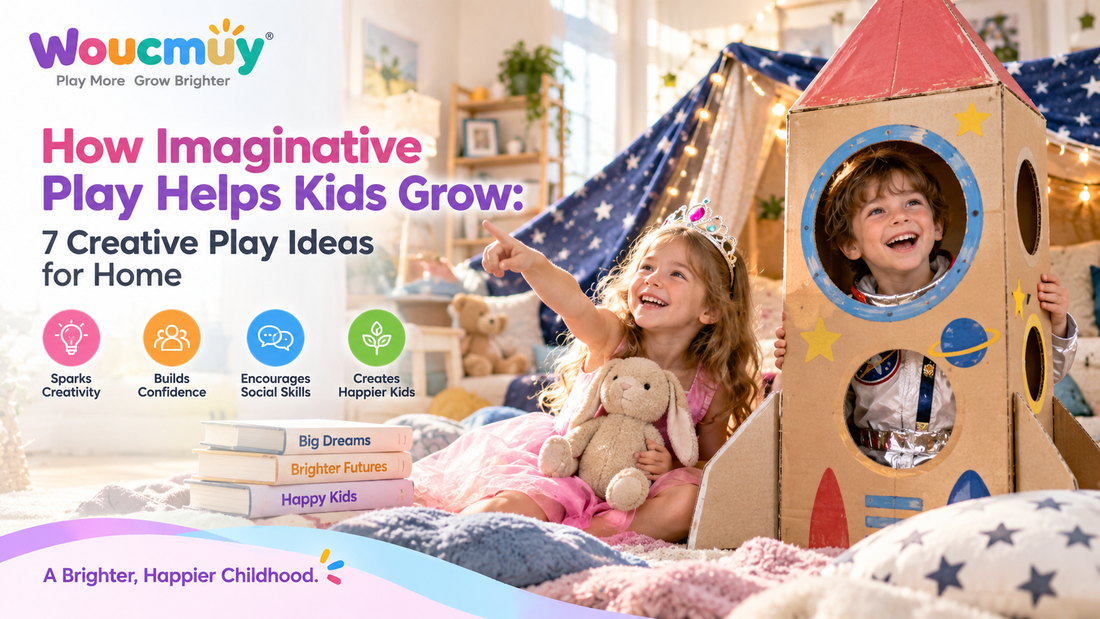 7 Imaginative Play Ideas for Kids at Home | Woucmuy
